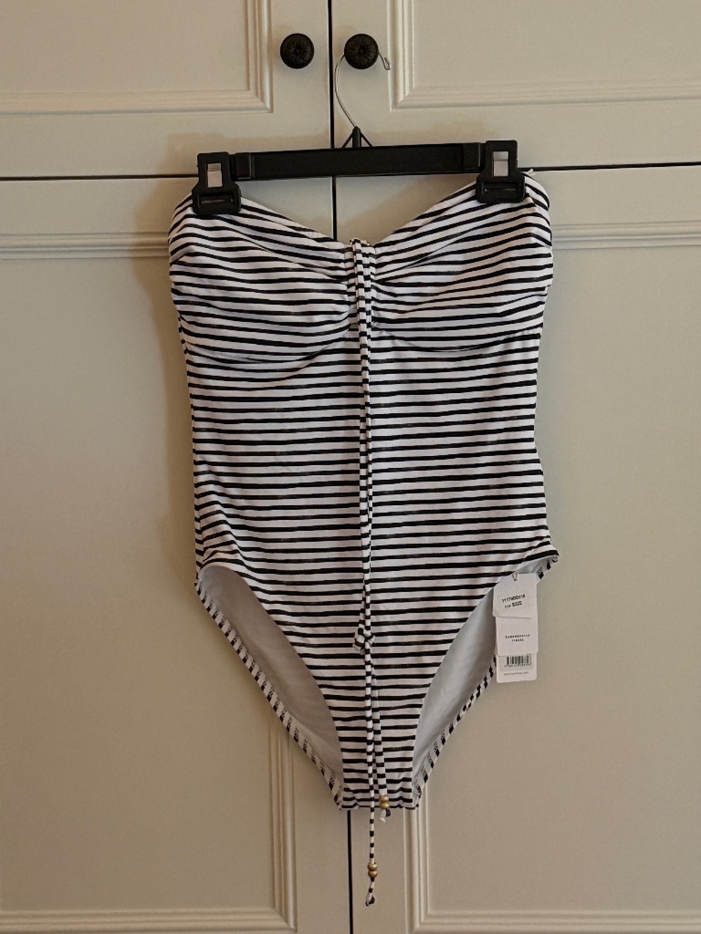 **NWT** Women's Seafolly Isla Palm Tube One Piece Swimsuit (Size 8) - Picture 3 of 6